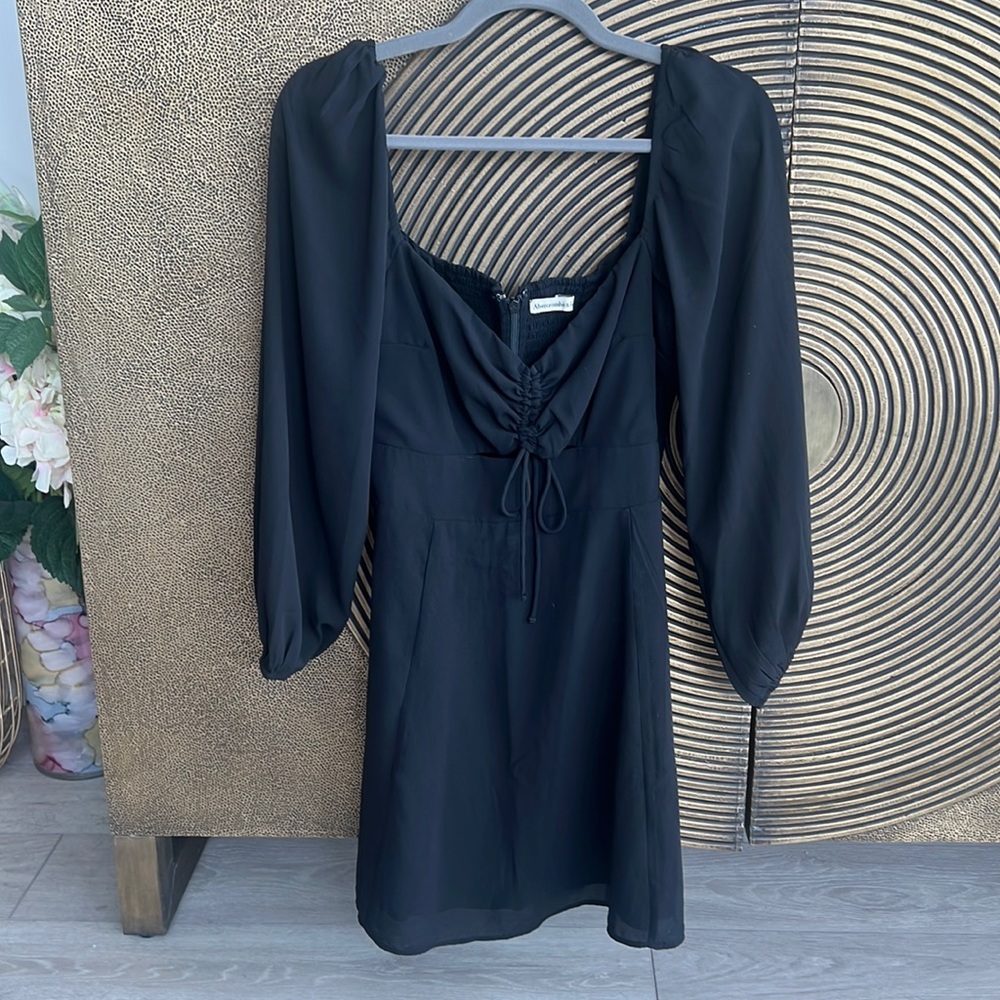 Mini black dress